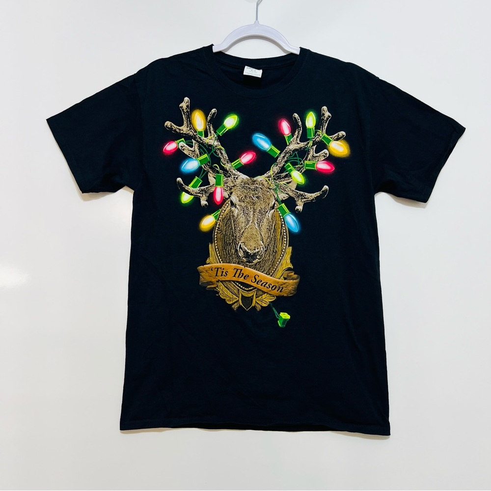 Christmas Lights Deer Size Medium